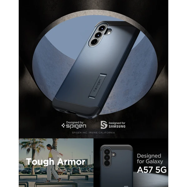 Spigen Tough Armor kryt Samsung Galaxy A57 5G metal slate - Pouzdra - Obrázek f3d112d0b7c14d32a8d2f2e940114e5d