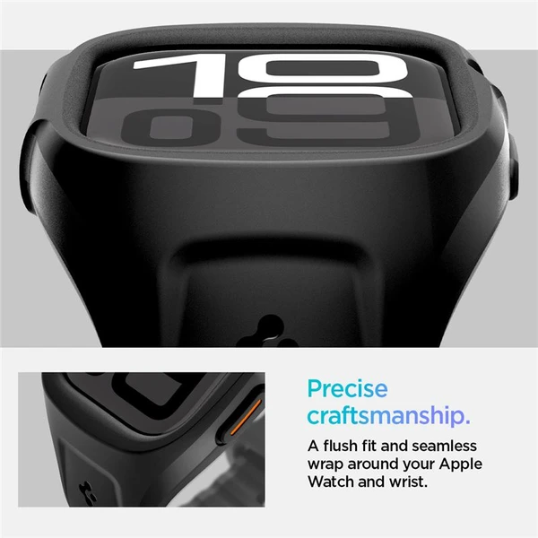 Spigen Liquid Air Pro kryt s řemínkem Apple Watch 10/11 (46mm) černý - Pouzdra - Obrázek f3f3756c04c744668fd2af2a4998f048