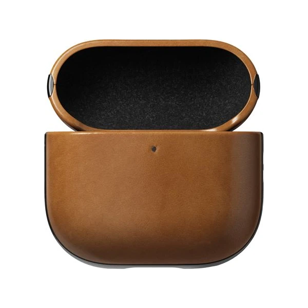 Nomad Modern Leather pouzdro Apple Airpods 4 hnědé - Pouzdra - Obrázek f400e8ef532f404ca91bc85cf6ead9d7