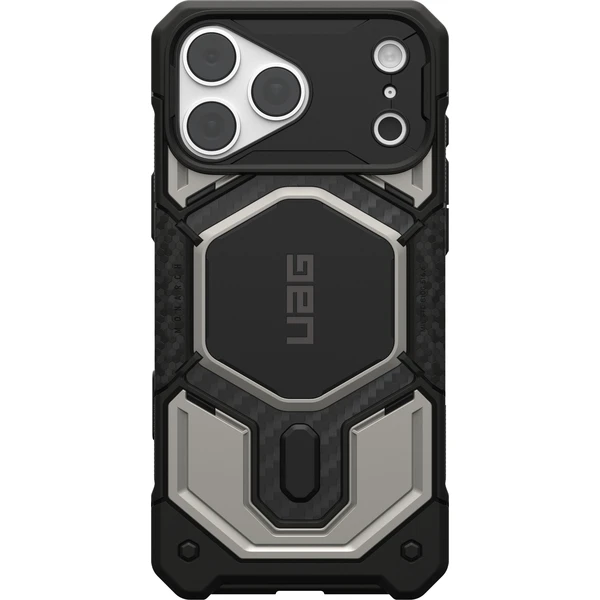 UAG Monarch Pro MagSafe Titanium kryt iPhone 18 Pro Max/17 Pro Max stříbrný - Pouzdra - Obrázek f45d9360992544ce90bb80278c8e743f
