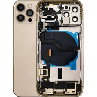 Náhradní housing pro iPhone 12 Pro zlatý - Náhradní housingy