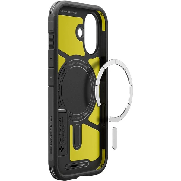 Spigen Tough Armor T MagSafe kryt iPhone 17 black - Pouzdra - Obrázek f469de2bebb844f1865a12596c02abaa