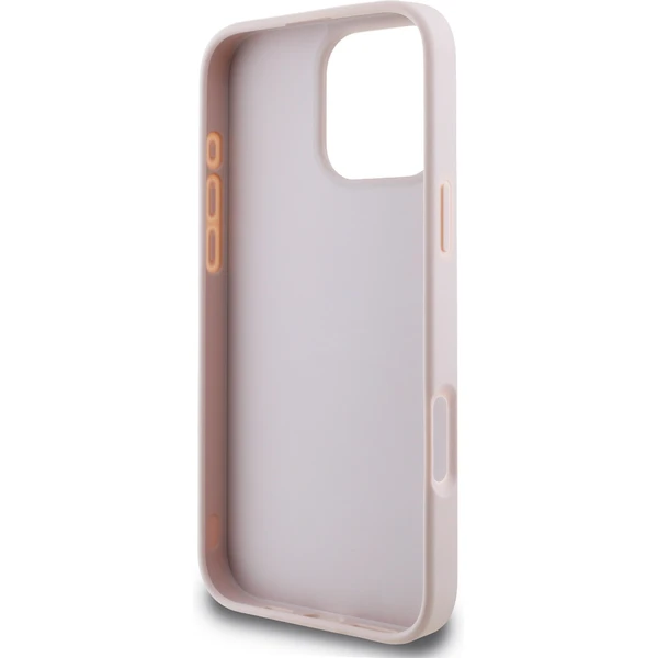 Guess PU 4G Metal Logo kryt pro iPhone 16 Pro růžový - Pouzdra - Obrázek f46d3661ee98453a872d3396f9a027b0