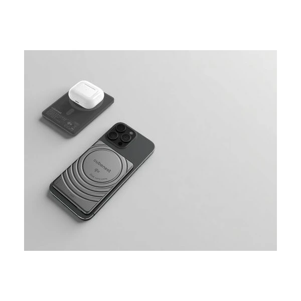 CubeNest SQ1B3D SlimDual Qi2/MagSafe powerbanka (5000 mAh) černá - Powerbanky - Obrázek f48101f8ae694beea9b455cf6d47376b