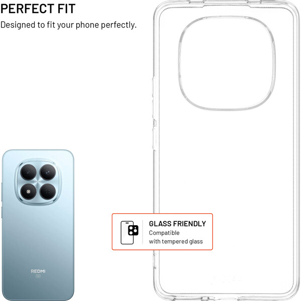 FIXED Story AntiUV TPU kryt Xiaomi Redmi Note 15 Pro 4G čirý - Pouzdra - Obrázek f49055fc630c48b4b861c763a344cef0