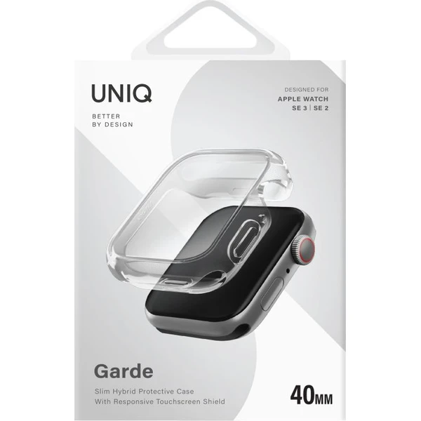 UNIQ Garde Hybrid TPU+PC pouzdro Apple Watch (40mm) čiré - Pouzdra - Obrázek f4a18b5e7e78463eb79ce8b221ec3fc6