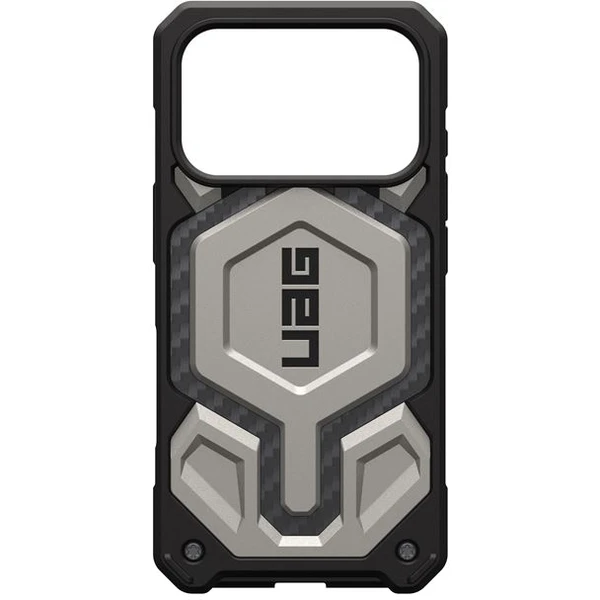 UAG Monarch Pro MagSafe Titanium kryt iPhone 17 Pro stříbrný - Pouzdra - Obrázek f4aa5c931cc04578b26502784b7ece2d