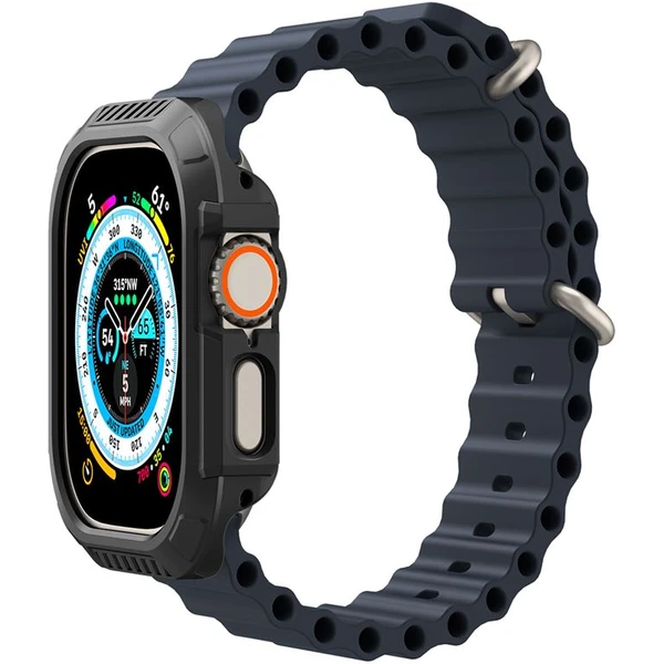 Spigen Lock Fit kryt Apple Watch Ultra 3/2/1 (49mm) černý - Pouzdra - Obrázek f4d26d91375941b09aea0bc9e7a9471c
