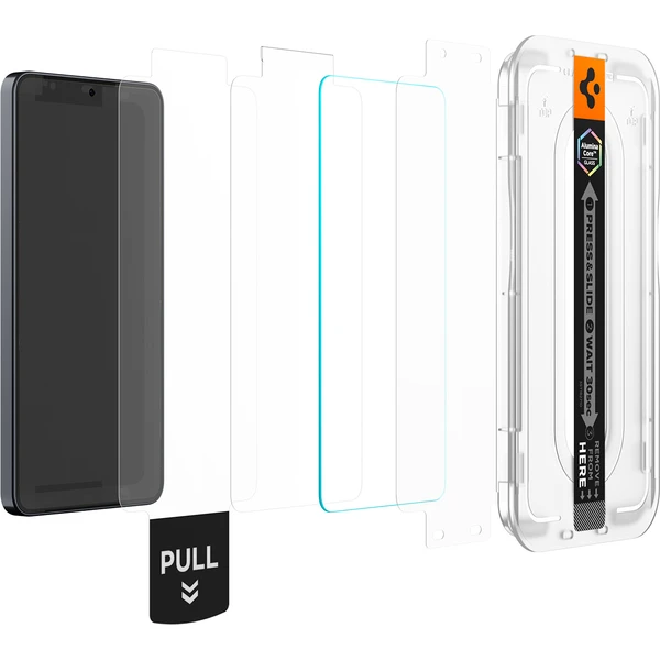 Spigen Glass tR EZ Fit Pro (Anti Reflection) sklo Samsung Galaxy S26+ čiré (2 ks) - Ochranné folie a skla - Obrázek f4f10934d9184484ab740300c4ac20b6