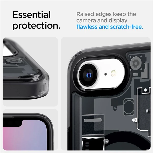Spigen Ultra Hybrid MagSafe kryt iPhone 17e/16e zero one black - Pouzdra - Obrázek f51181d400314174a38bbbd0f1b10749