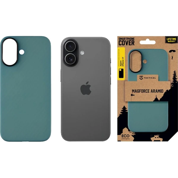 Tactical MagForce Aramid kryt Apple iPhone 17 modrý - Pouzdra - Obrázek f5219e87574449d7b7527e777bd2f24d