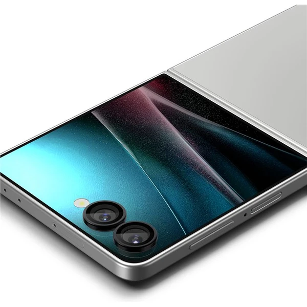 Spigen Glass tR EZ Fit Optik Pro HD sklo Samsung Galaxy Z Flip7 černé (2 ks) - Ochranné folie a skla - Obrázek f526c3bcd3bd4affaa79ccc36fa36132