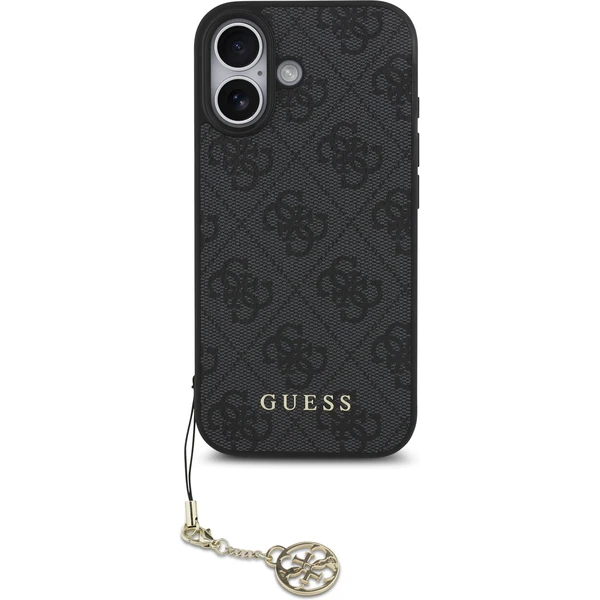 Guess 4G Charm kryt iPhone 17 šedý - Pouzdra - Obrázek f5379a9b07eb4bbcbb760b8fe6488bb1