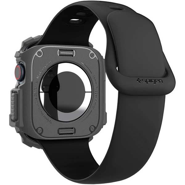 Spigen Rugged Armor kryt pro Apple Watch 10/11 (46mm) tmavě šedý - Pouzdra - Obrázek f539fbd1c6944596a60c21d332761d4d