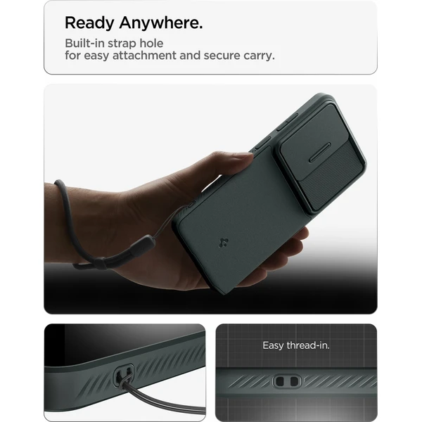 Spigen Optik Armor kryt Samsung Galaxy S26 Ultra zelený - Pouzdra - Obrázek f54768029cb242f3b2eda780dad6063a
