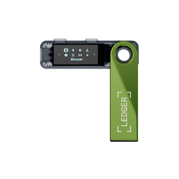 Ledger Nano S Plus krypto peněženka (Android/MacOS/Windows/Ubuntu) Oxidate Green - Krypto peněženky - Obrázek f55086dcf00840558ad03bb3b1f40812