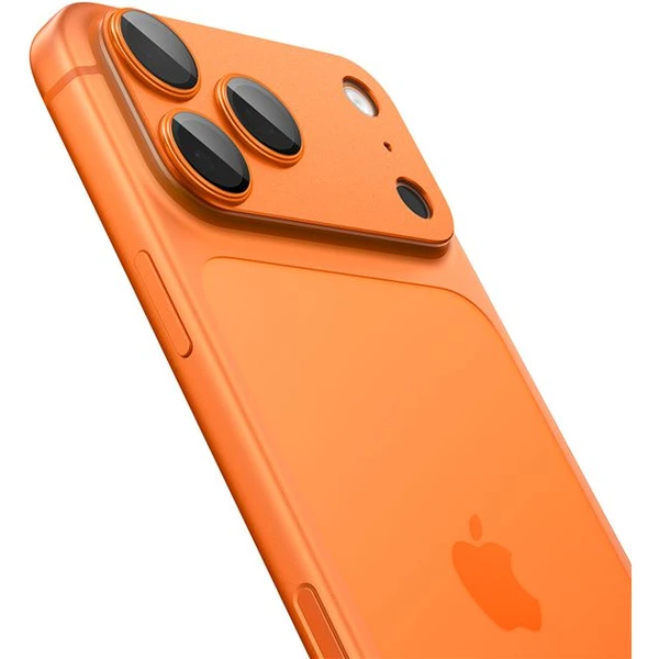 Spigen Glass tR EZ Fit Optik Pro XL sklo na fotoaparát iPhone 17 Pro oranžové - Ochranné folie a skla - Obrázek f55e929384b548dea0ee8d3ff42d5bc3