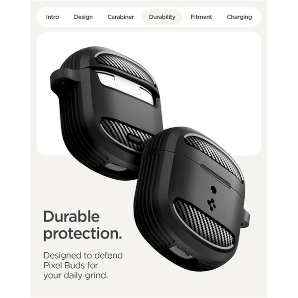 Spigen Rugged Armor pouzdro Google Pixel Buds 2a matně černé - Pouzdra - Obrázek f570b57964c24f7aae2db6d4720170ab