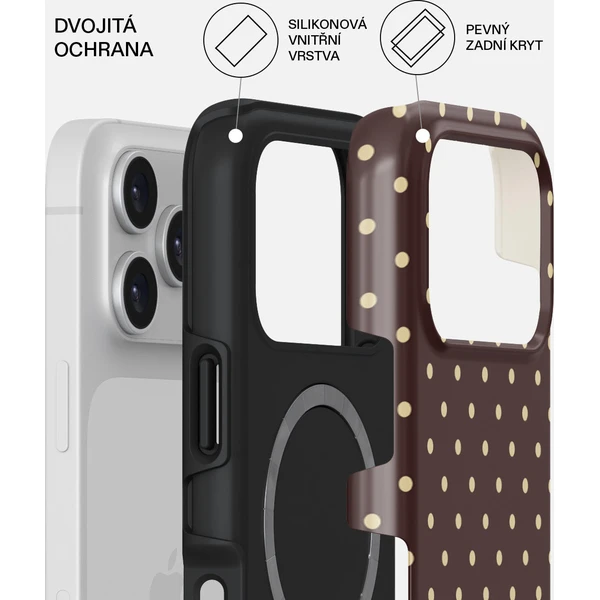 Burga Tough MagSafe kryt iPhone 17 Pro Sorry Busy - Pouzdra - Obrázek f584216755a54a48abac61992bcf76bc