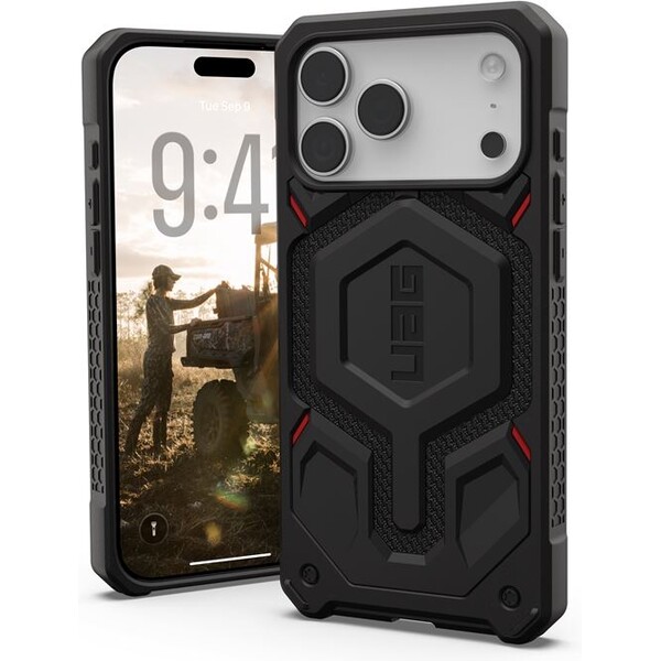 Kryt pro iPhone 17 Pro Max UAG Monarch Pro - Kevlar černý