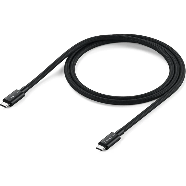 Satechi Thunderbolt 5 Pro pletený kabel (PD 240W,80Gpbs,8K Video) 1m vesmírně černý - Kabely a redukce - Obrázek f5cd6dbe09e64626b2d2a48d942dae54