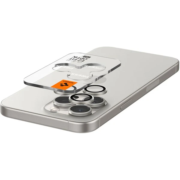Spigen Glass tR EZ Fit Optik Pro skla iPhone 17-14 Pro/17-14 Pro Max white titan - Ochranné folie a skla - Obrázek f613777c31e849089e1879a282236928