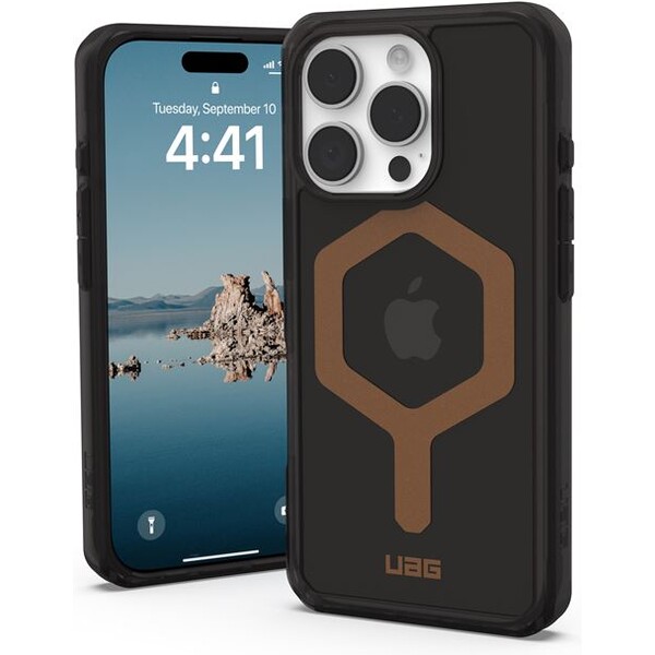 UAG Plyo Magsafe kryt iPhone 16 Pro černý/bronzový