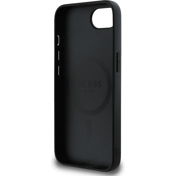 Guess PU 4G Peony MagSafe kryt iPhone 17e/16e černý - Pouzdra - Obrázek f6304459bf314cc7ba8685273a5b581b