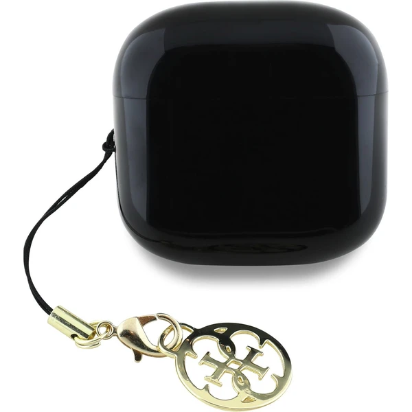 Guess Classic Logo Charm TWS bezdrátová sluchátka černá - Sluchátka - Obrázek f631b366bf8d41e3a5a7202018509d85