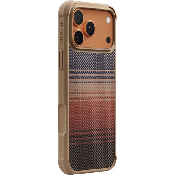 Pitaka Aramid ProGuard Case MagSafe kryt iPhone 17 Pro Sunset