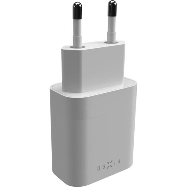 FIXED nabíječka  s USB-C výstupem a podporou PD 20W bílá - Nabíječky - Obrázek f66cb525afa043748389b002917b6d21