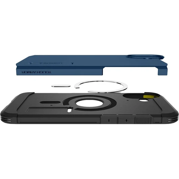 Spigen Tough Armor MagSafe kryt iPhone 16 navy blue - Pouzdra - Obrázek f6c7a695d616488a8192c1e23ddb6a0e