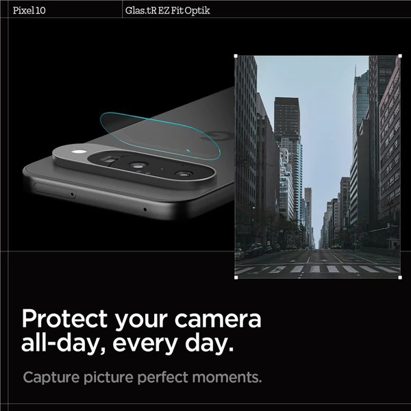 Spigen Glass tR EZ Fit Optik 2 Pack tvrzené sklo na fotoapará Google Pixel 10 čiré - Ochranné folie a skla - Obrázek f6d4bfa583dc47689a6a806328b71425