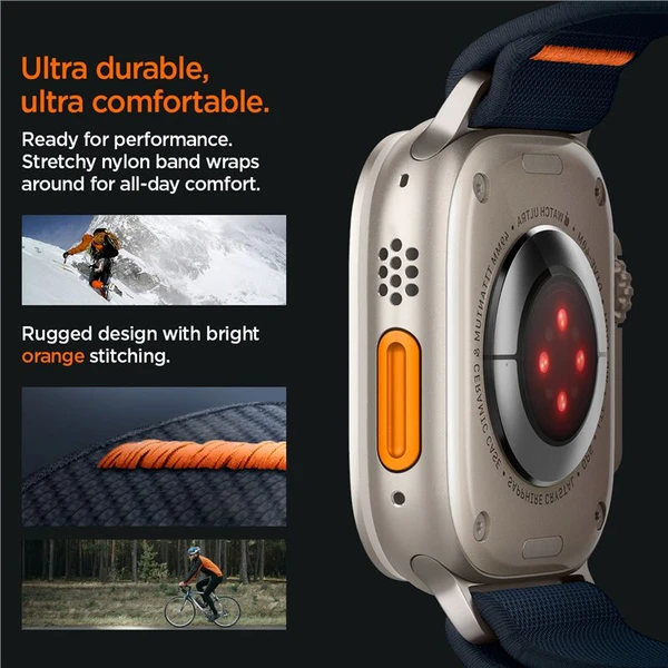 Spigen Lite Fit Ultra řemínek Apple Watch 49/46/45/44/42mm modrý - Řemínky - Obrázek f6e44879dcad4147a8e5809bf9834837