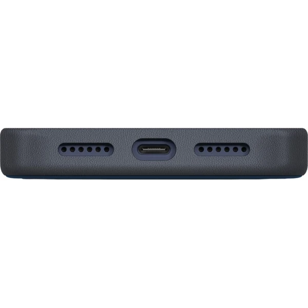 UNIQ Lyden DS Premium Leatherette MagClick MagSafe kryt iPhone 17 Pro Max Steel Blue - Pouzdra - Obrázek f6f964041d7242b6bea06a39e4477794