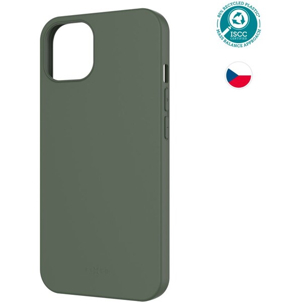 FIXED ReStory TPU recyklovaný kryt Apple iPhone 13 zelený