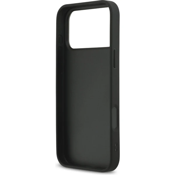 Karl Lagerfeld Fixed Glitter Metal Ikonik kryt iPhone 17 Pro Max černý - Pouzdra - Obrázek f720a41eb40943e8890bf116940a31cf