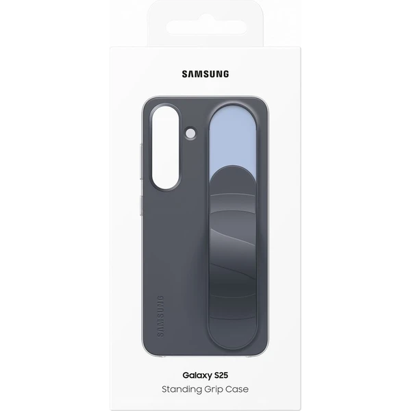 Samsung Standing Grip Case kryt s poutkem Galaxy S25 černý - Pouzdra - Obrázek f727cb3a6f53486ca2ebcc6324beb557