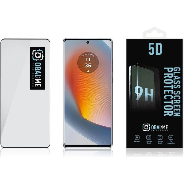 OBAL:ME 5D tvrzené sklo pro Motorola Edge 50 Fusion černé - Ochranné folie a skla - Obrázek f72aee7a2369403386137c5987b7f7f1