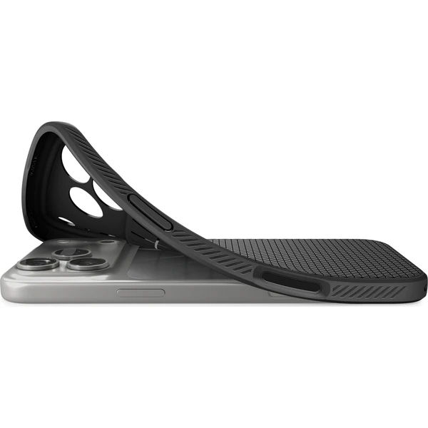 Spigen Liquid Air kryt iPhone 18 Pro/17 Pro matte black - Pouzdra - Obrázek f72e32f161844e0fbbcae12177d329a3