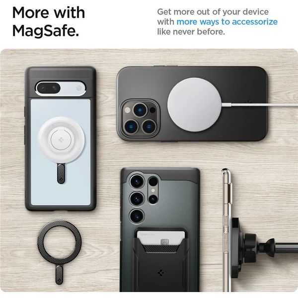 Spigen OneTap Ring Magnetic Plate nalepovací MagSafe kroužek karbonový - Vychytávky - Obrázek f743fc6c62554e798e118b6a01106426
