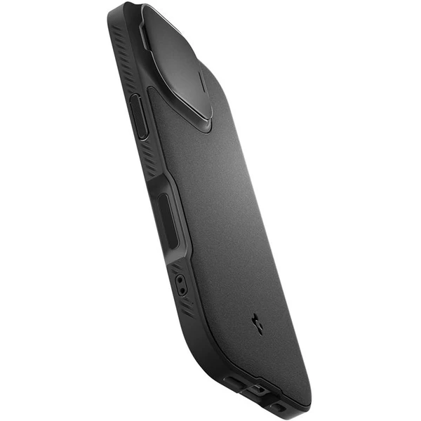 Spigen Optik Armor MagSafe kryt iPhone 17 black - Pouzdra - Obrázek f750f5aca8624ee6b6519483549bb124