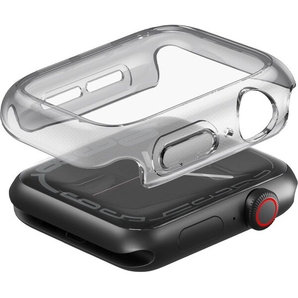 UNIQ Garde TPU+PC pouzdro Apple Watch (42mm) kouřové