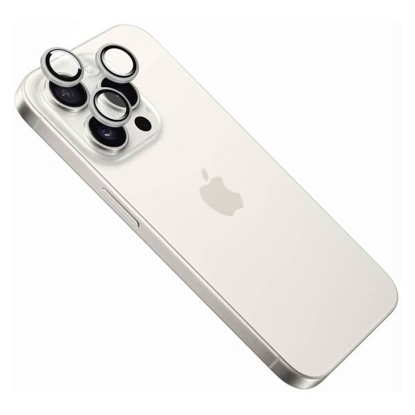 FIXED Camera Glass ochranná skla Apple iPhone 16 Pro/16 Pro Max stříbrná