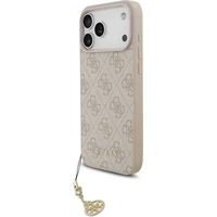 Guess 4G Charm kryt iPhone 17 Pro Max růžový - Pouzdra