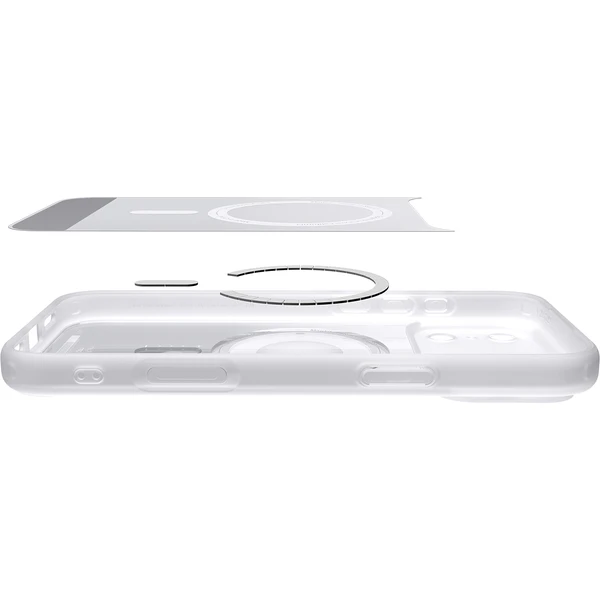Spigen Ultra Hybrid MagSafe kryt iPhone 18 Pro/17 Pro classic silver - Pouzdra - Obrázek f7a1a5a134b64b91a3e5ce7d00bfa6f9