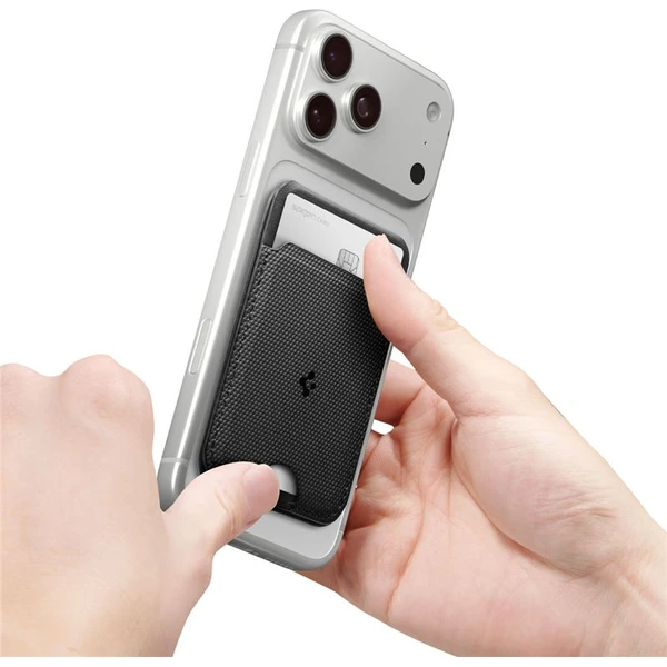 Spigen Slim Fold Stand MagSafe peněženka černá (1 karta) - Peněženky - Obrázek f7a39a41441c4251b816e3ed2fad40f7