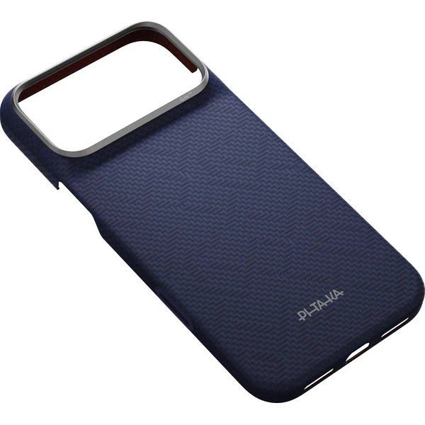 Pitaka Edge Case PTK Weaving MagSafe kryt iPhone 18 Pro Max Sapphire Blue - Pouzdra - Obrázek f7bcadb4346d4a81b07858488ade0b95
