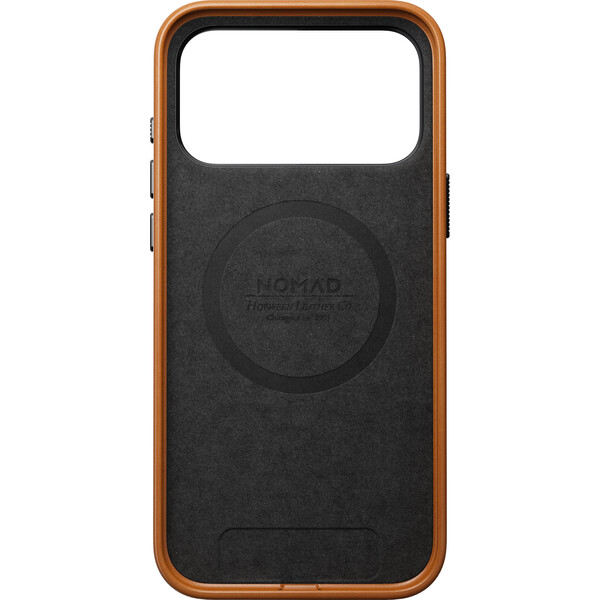 Nomad Traditional Leather (Horween) MagSafe kožený kryt iPhone 17 Pro Max/18 Pro Max Saddle - Pouzdra - Obrázek f7f8c6814c8b422f95a7d68c025eb9a9