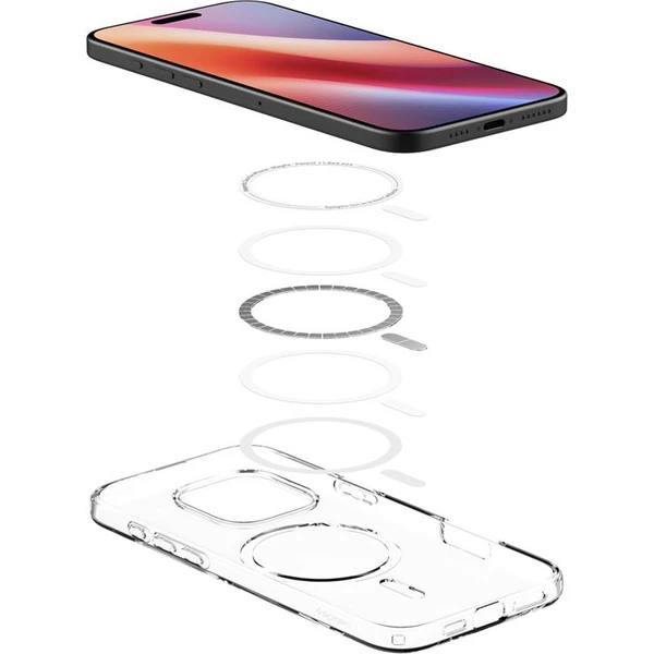 Spigen Liquid Crystal MagSafe kryt iPhone 16 Pro crystal clear - Pouzdra - Obrázek f7f8e5b5a3d3463aa4a87c169b6f418b